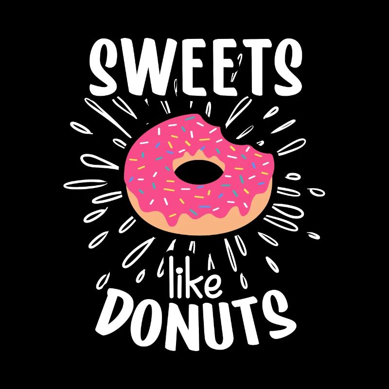 Donut Themed Donut Sprayed Funny Cute