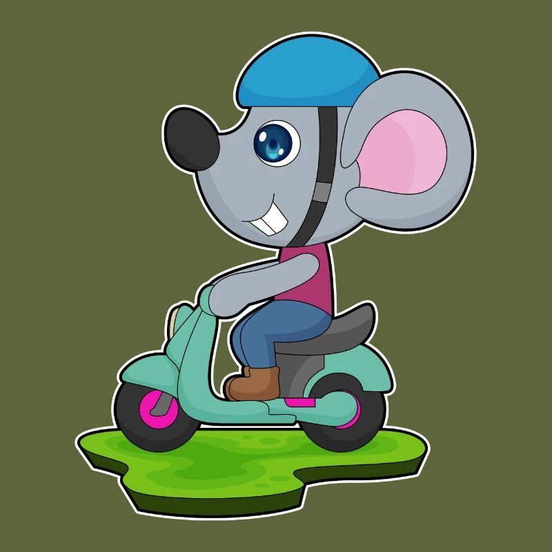 Mouse Motorcycle