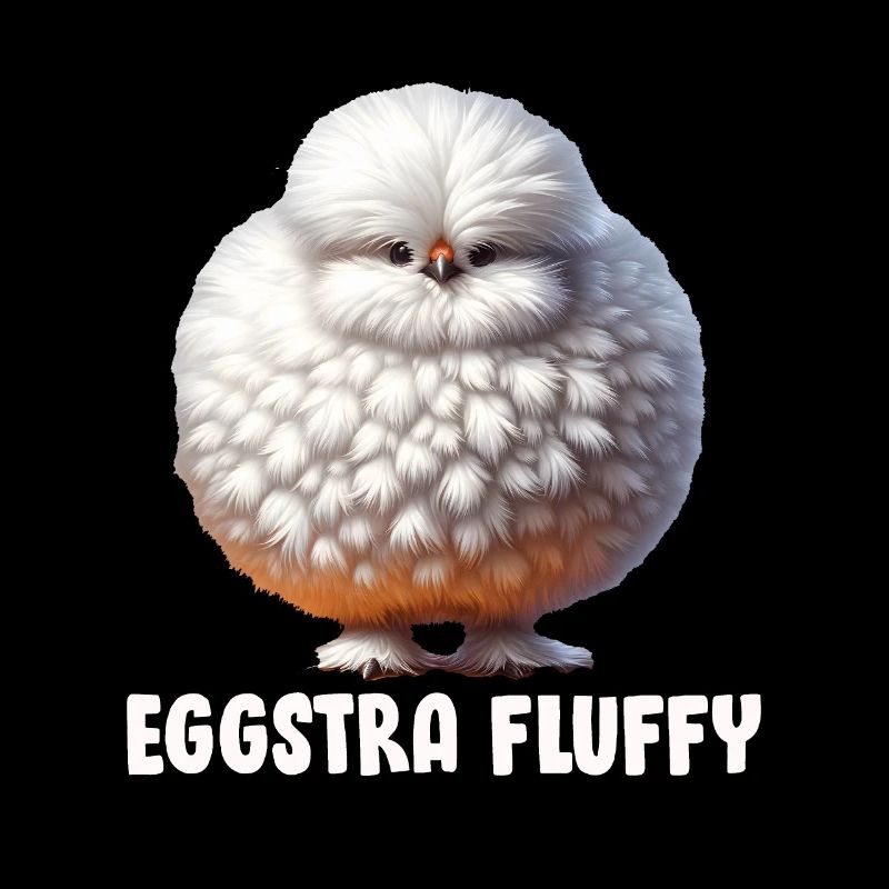 Fluffy Chickens Silkie Chicken Joke