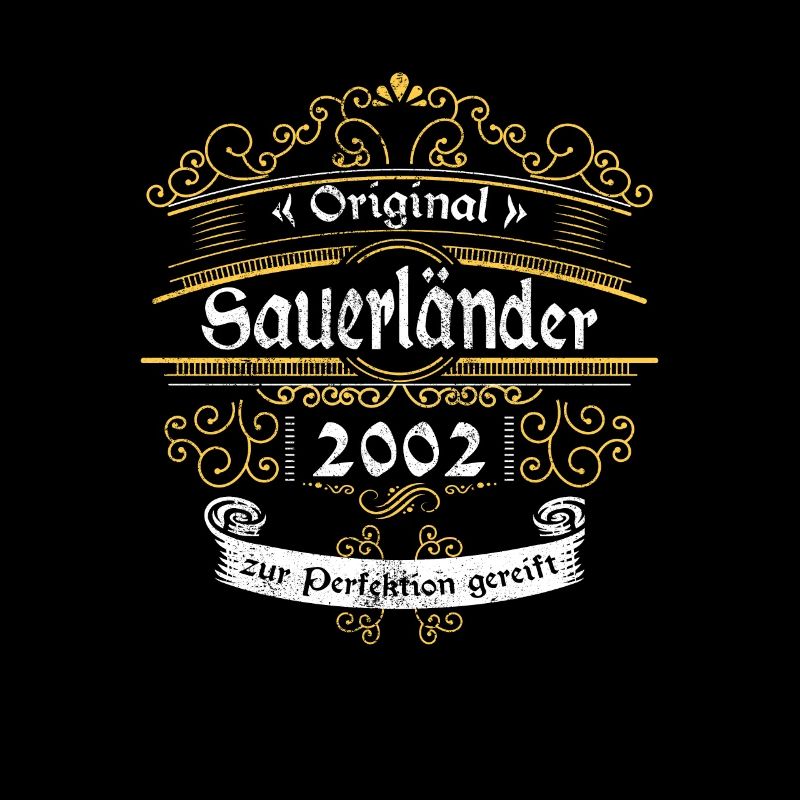 2002 Geburtstag Sauerländer Original Whiskey