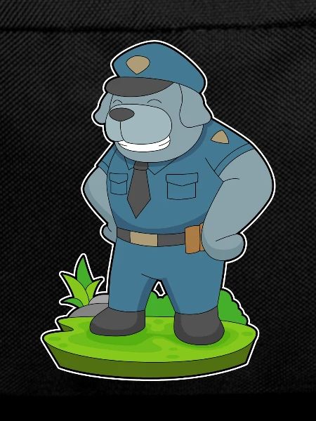 Dog, Policeman, Police