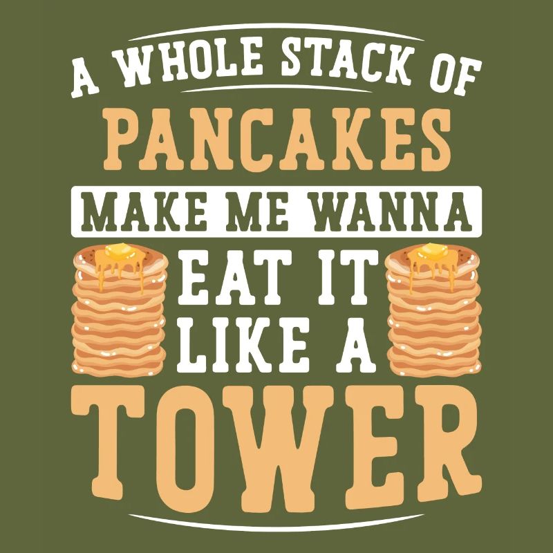 Pancake Lover Kids A Whole Stack