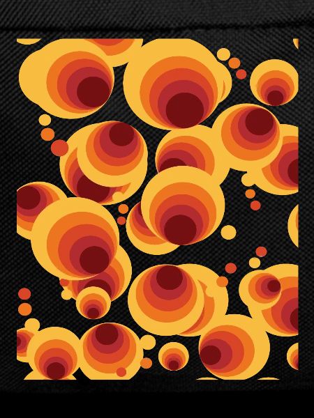 Abstraktes Polka Dots Kreismuster