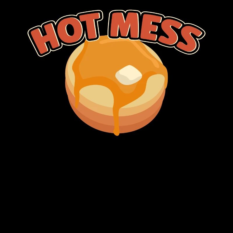 Pancake Lover Kids Hot Mess
