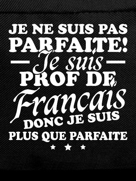 I'm a French teacher