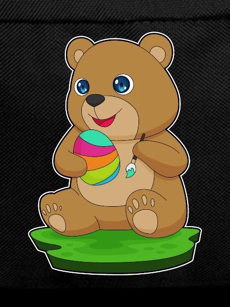 Bear Easter Paint