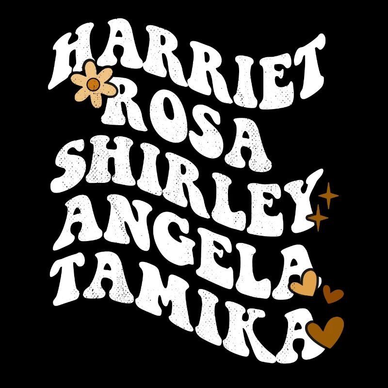 Retro Groovy Pride Harriet Rosa Shirley Angela