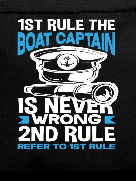 Funny Sailor Sailing Captain