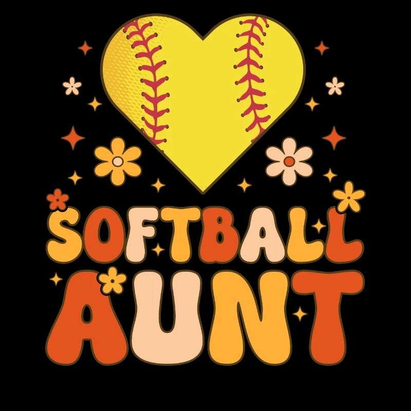 Groovy softball player