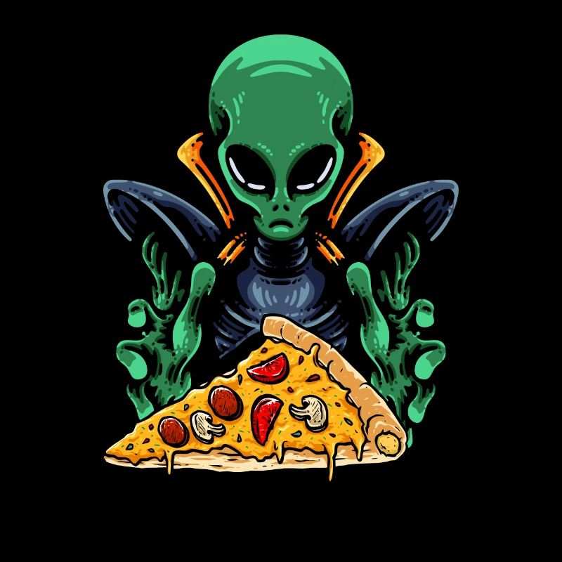 Pizza extraterrestre