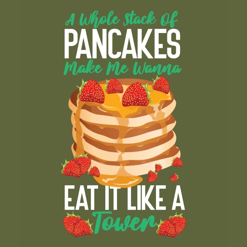 Pancake Lover Kids A Whole Stack