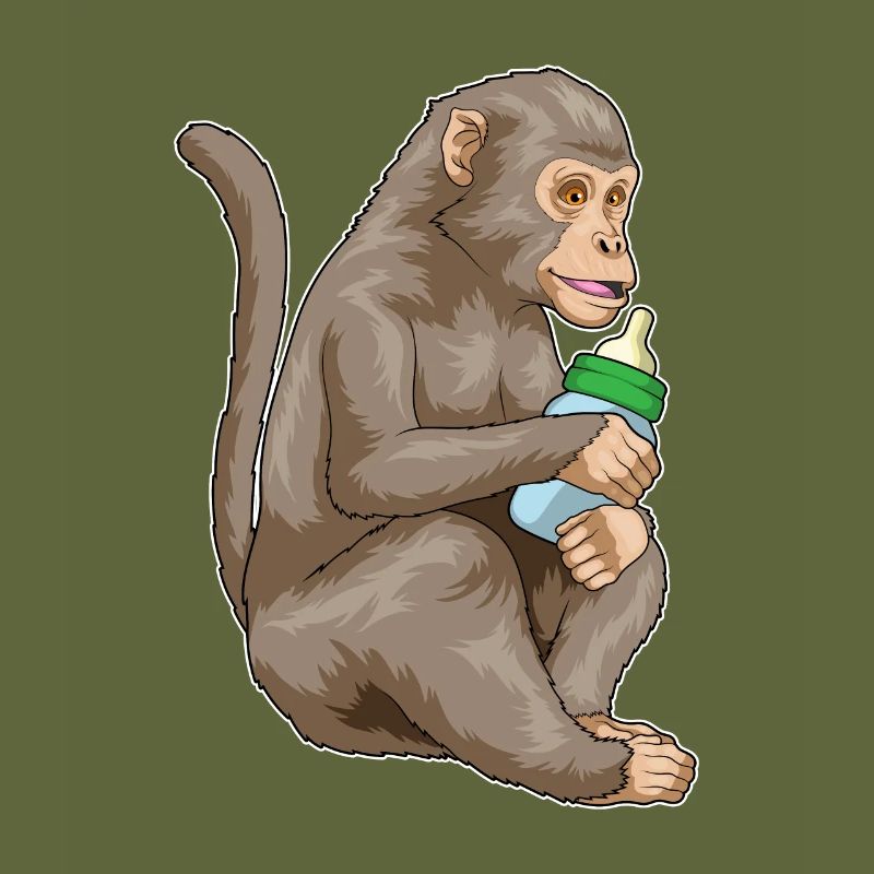 Monkey Baby Bottle