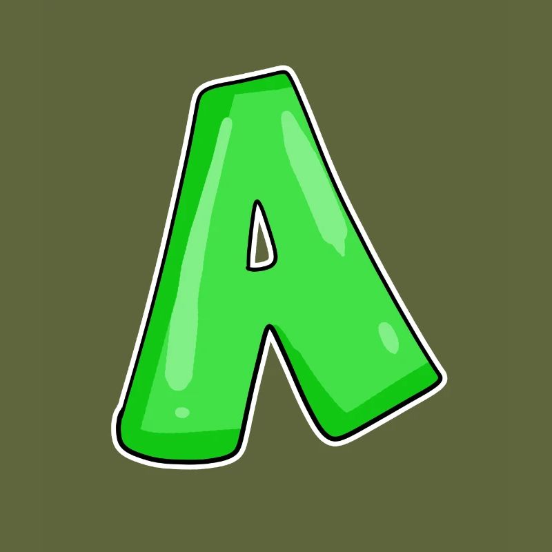 Buchstabe A Anfangsbuchstabe