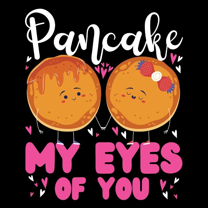 Pancake Lover Kids Valentines Day