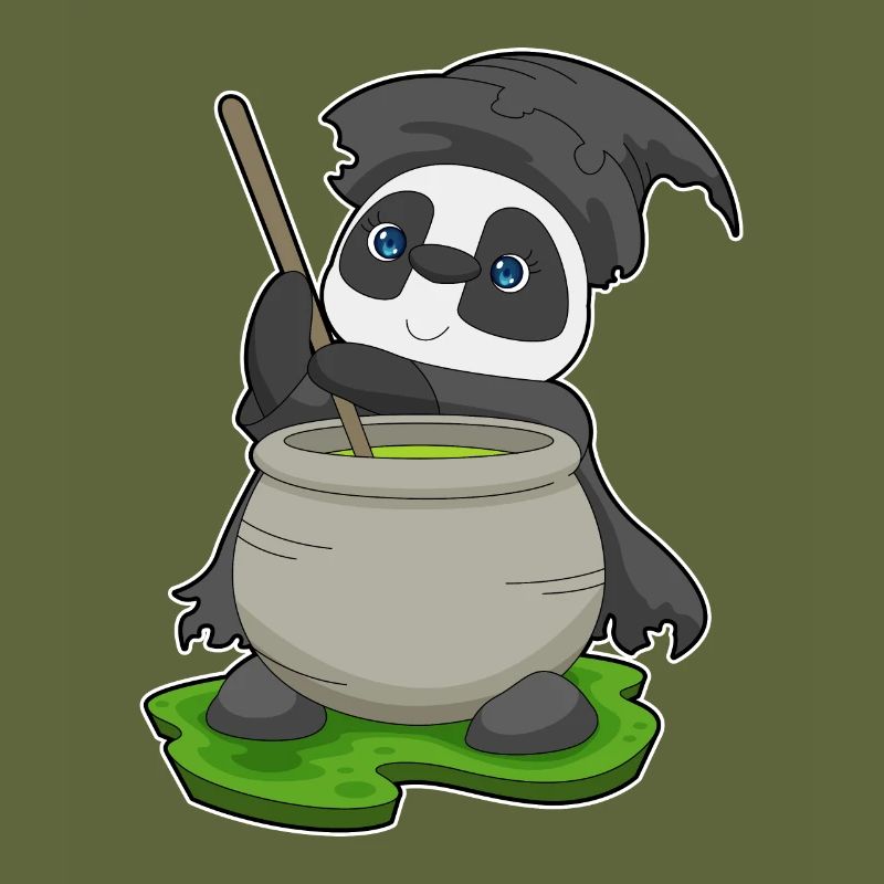 Panda Witch Potion