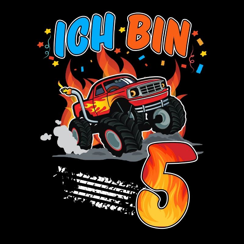 ich bin schon 5 Monster Truck