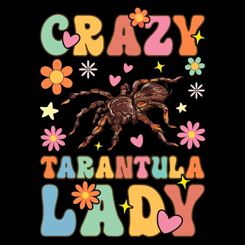 Groovy Female Tarantula Lover Spider