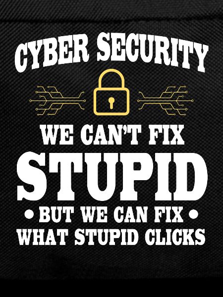 CybersiFunny Cyber Security Saying