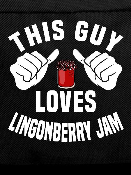 This guy loves cranberries