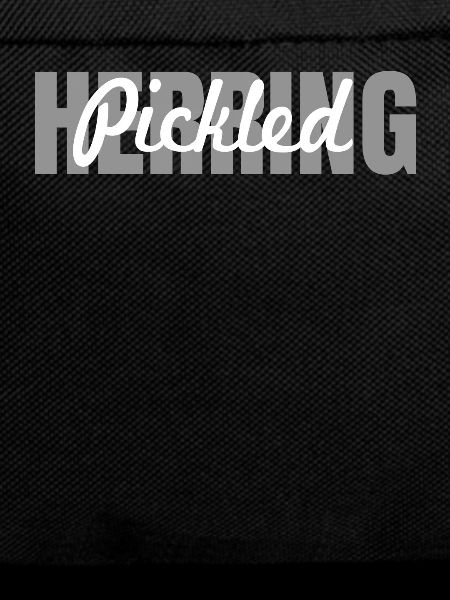 dutch pickled herring lettering