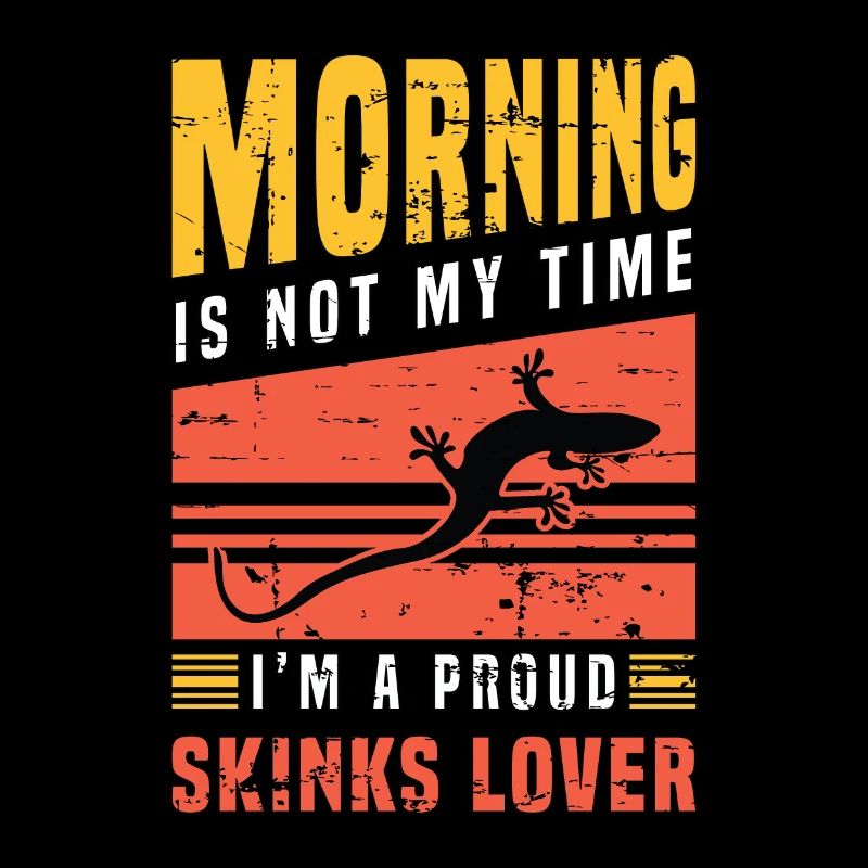 Skinks Lover Morning Is Not My Time Herpetologist