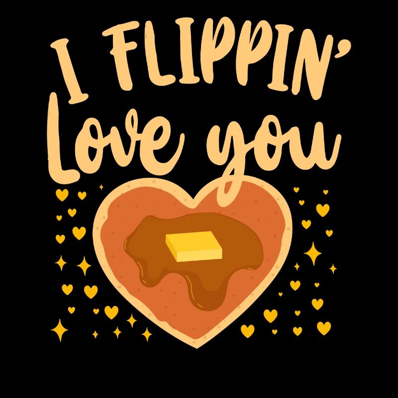 Pancake Lover Kids Valentines Day