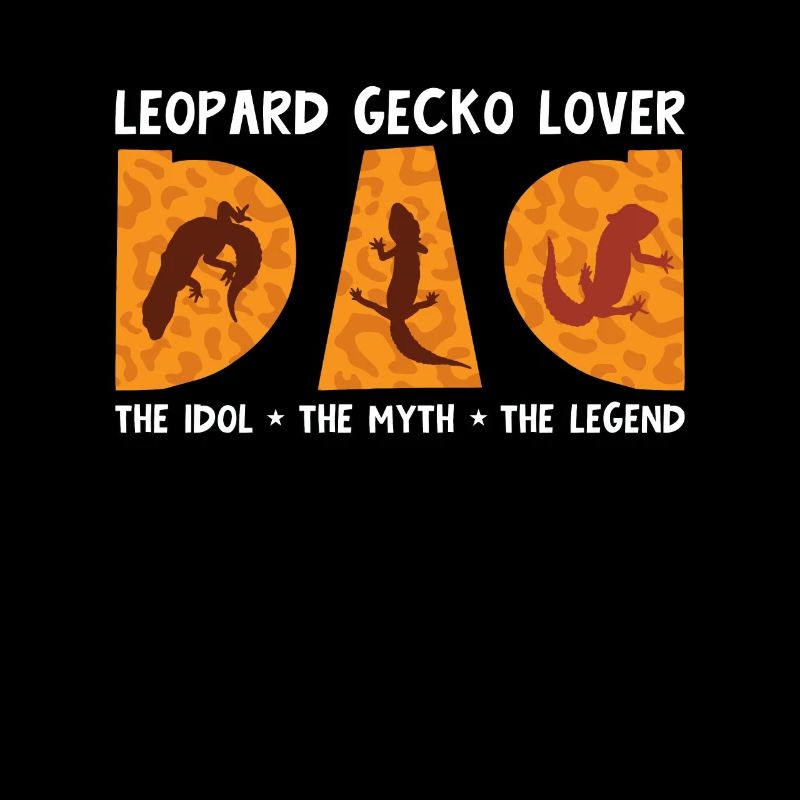 Léopard Gecko Amant Papa L’Idole Le Propriétaire Gecko
