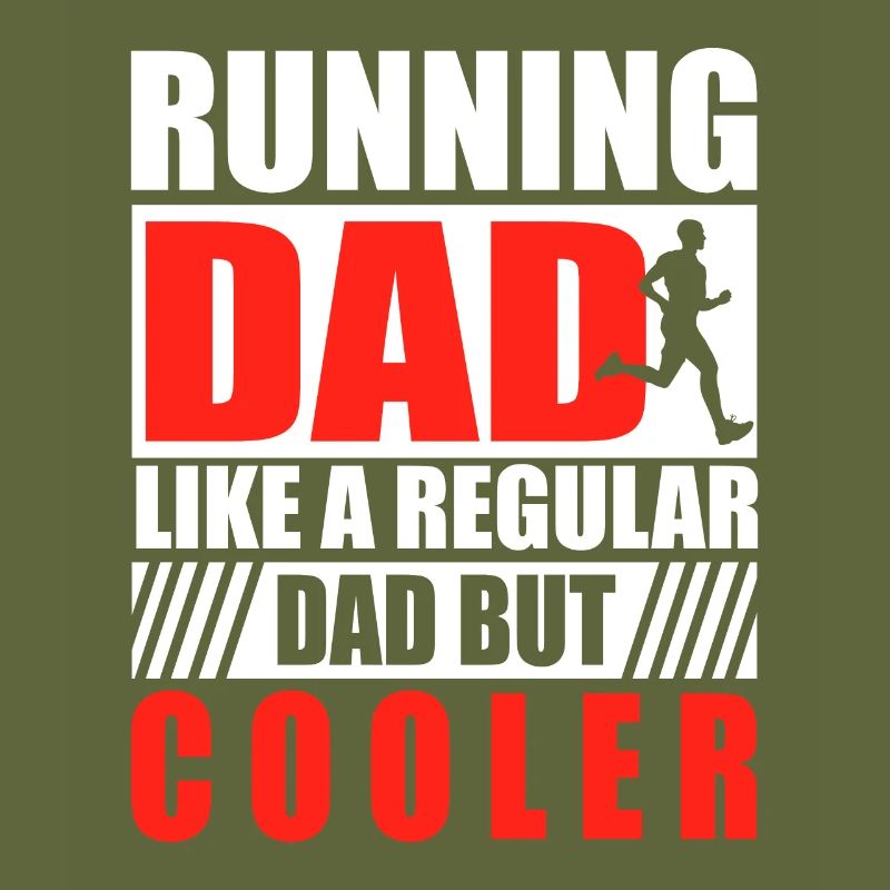 Running Dad Marathon Runner Trainer Marathoner