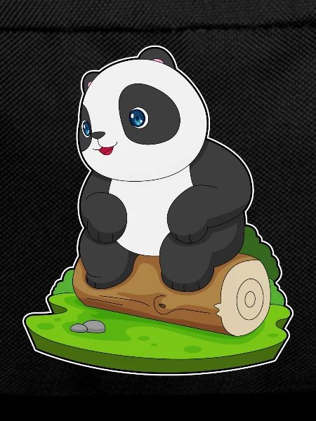 Panda Tree Trunk