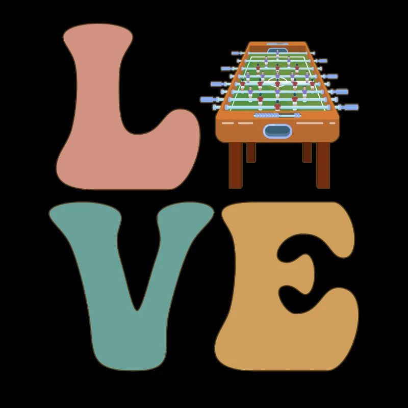 LOVE foosball table