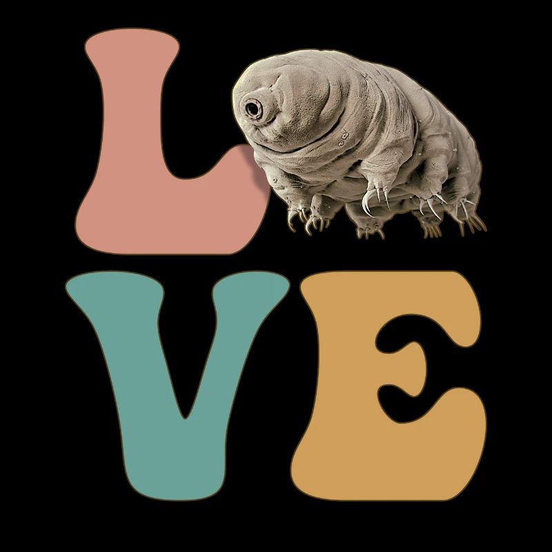 LOVE Tardigrades Water Bear Microbiology