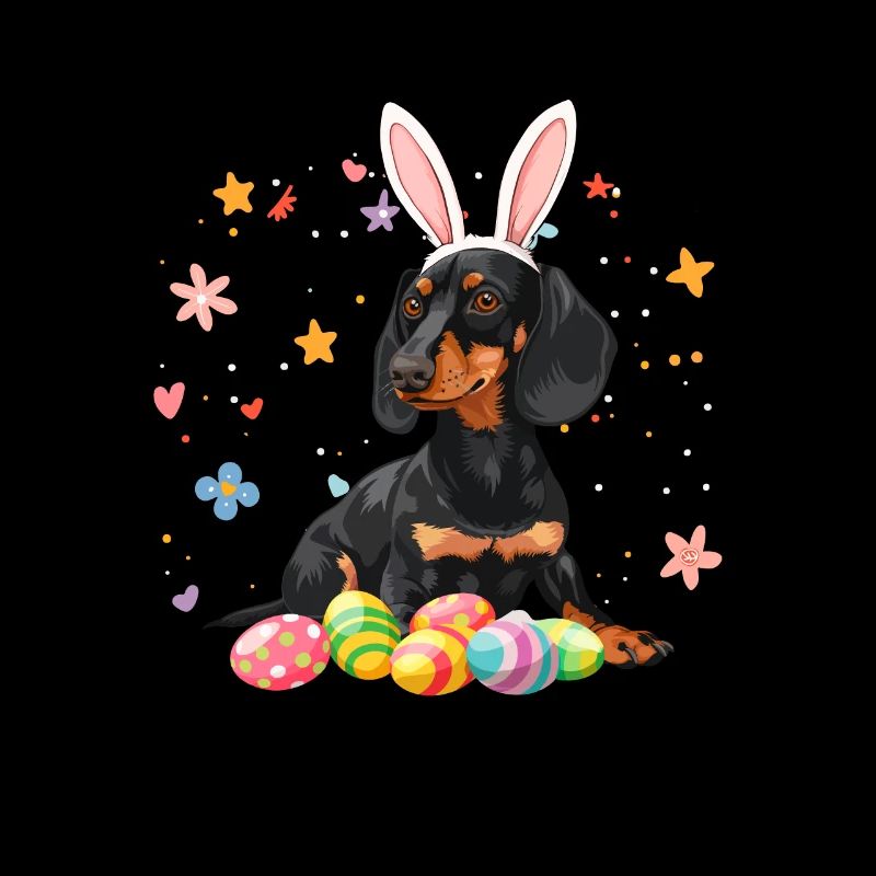 Dachshund easter eggs Wiener Dog