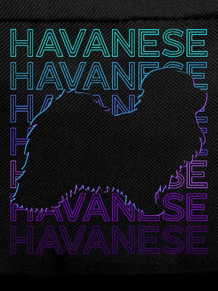 Havanese Dog Retro