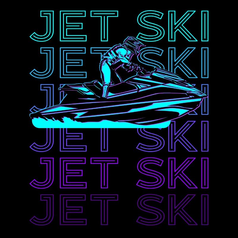 Jet Ski Jet Ski Ride Jet Ski Retro