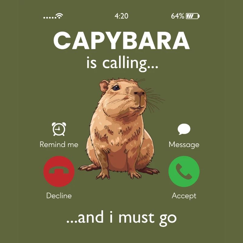 Capybara is calling