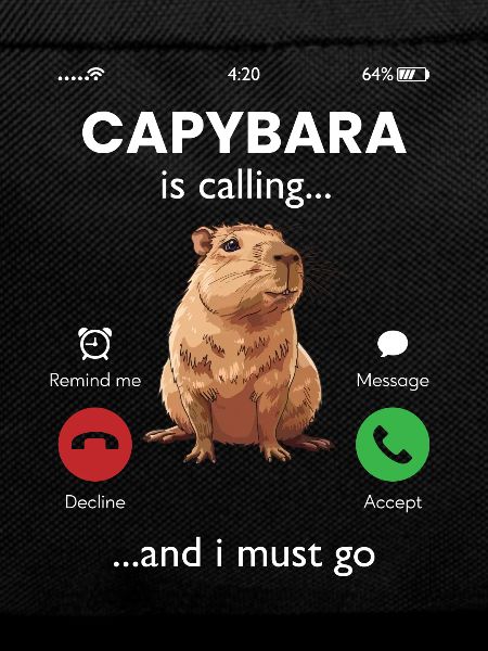Capybara is calling