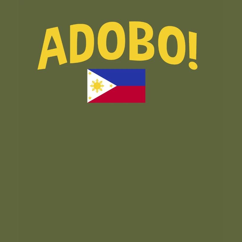 Conception de drapeau Adobo philippin