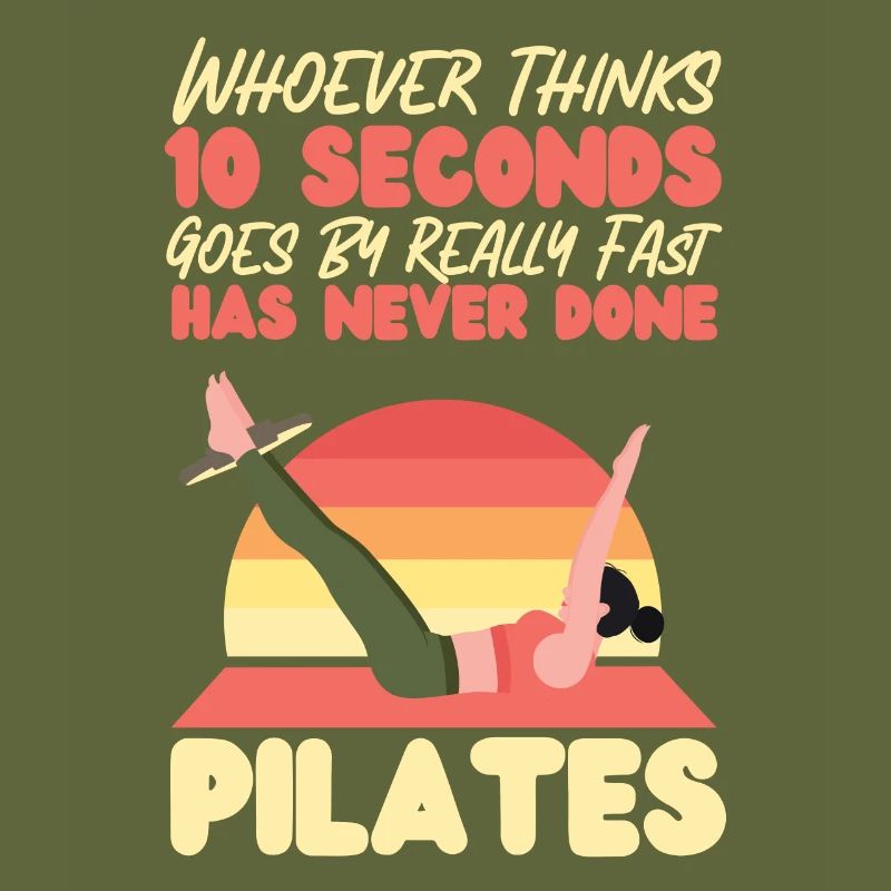 Pilates Instructor Teacher Retro