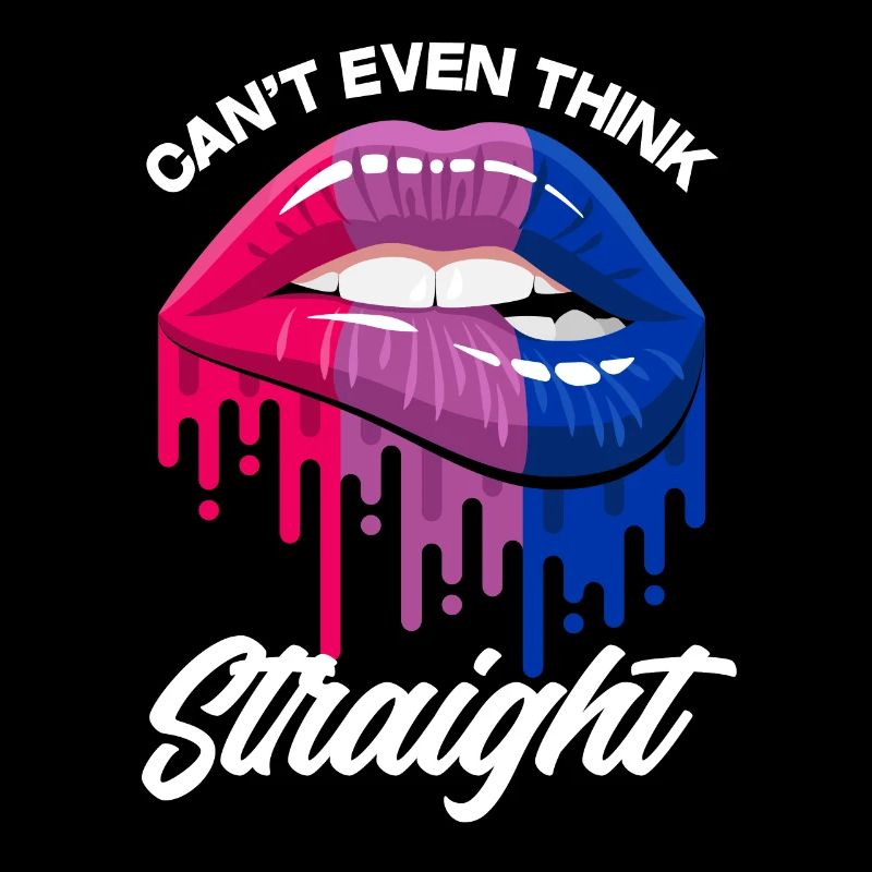 Proud Bisexual Lips Bisexuality