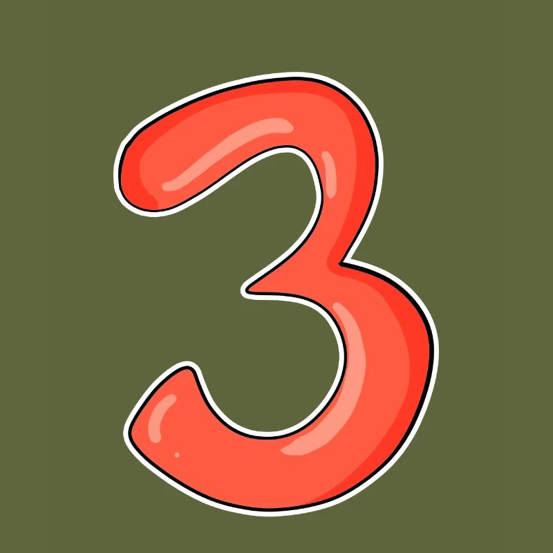 Trois - 3 - Numéro 3 - Numéro 3