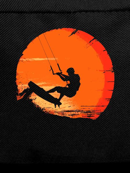 Kitesurfing kiteboarding lover