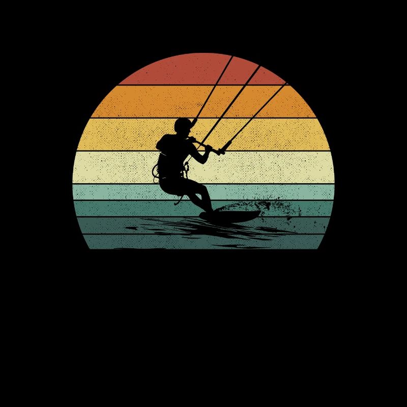 Kitesurfing kiteboarding lover