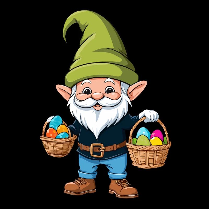 Easter Nordic Gnome Easter Bunny Funny