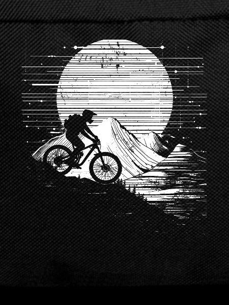 Mountainbiker Skizze