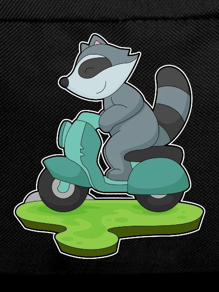 Raccoon Scooter