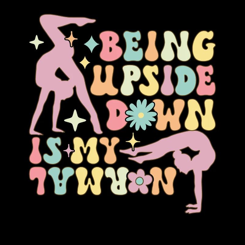 Upside Down est mon gymnaste groovy normal gymnaste