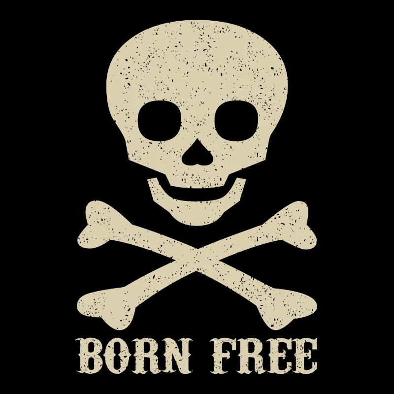 Crâne disant né libre