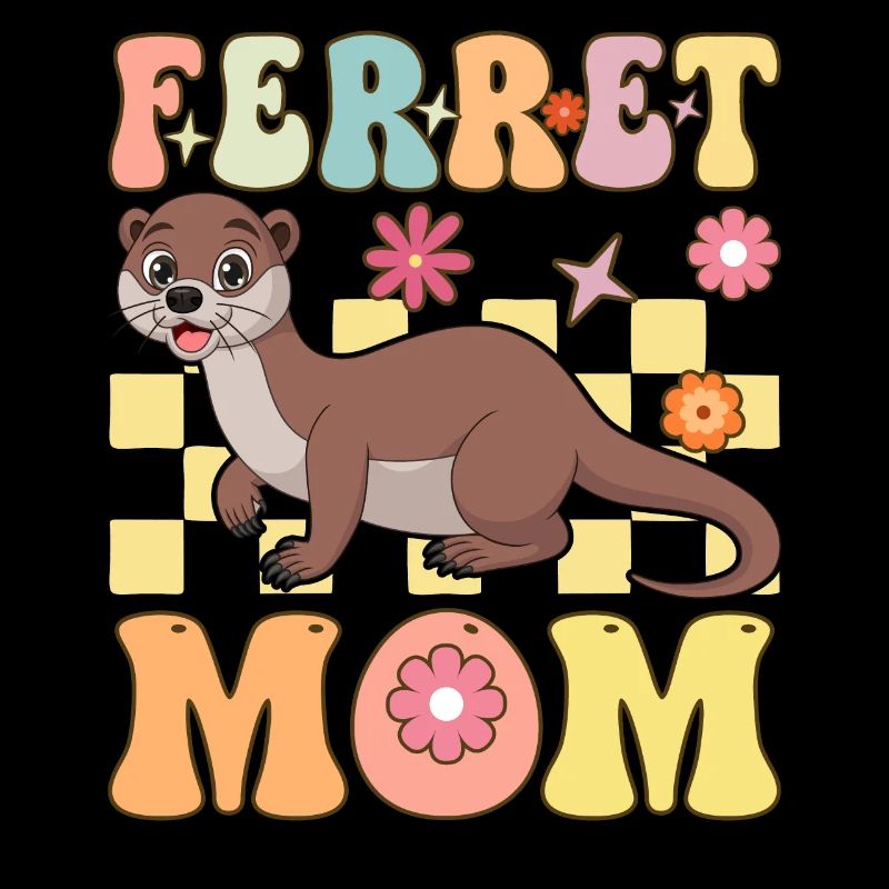 Frettchen-Mama Groovy Frettchen-Mutter