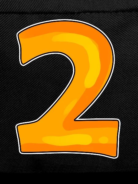 Two - 2 - Number Number
