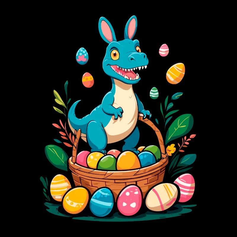 Iconic Easter Dinosaur Dinosaur Easter Bunny